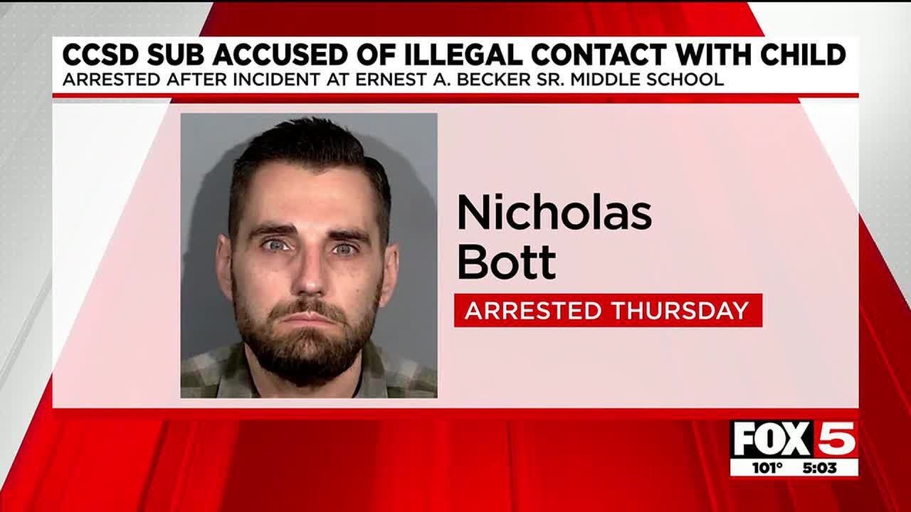 CCSD substitute teacher arrested for incident with minor - YouTube