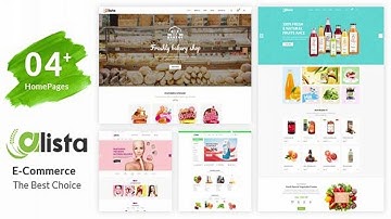 Alista - eCommerce Bootstrap Template | Themeforest Website Templates and Themes