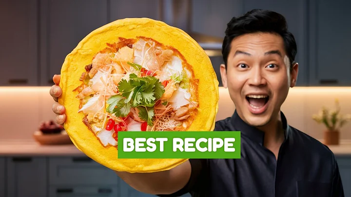 Crispy Vietnamese Banh Xeo | Perfect Savory Crepe Recipe