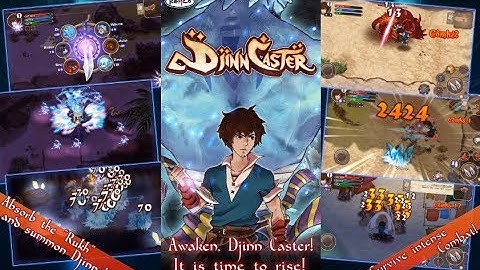RPG Djinn Caster - Gameplay Android/IOS