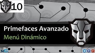 Primefaces Avanzado - 10 Menú Dinámico