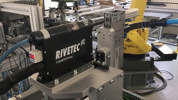 Automation of riveting with Fanuc robot – SAN™ riveting system