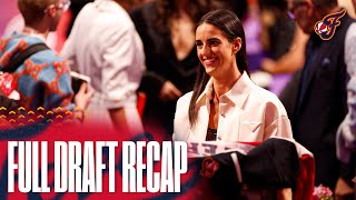 Relive the 2024 WNBA Draft, Where Indiana Fever Selected Caitlin Clark First Overall