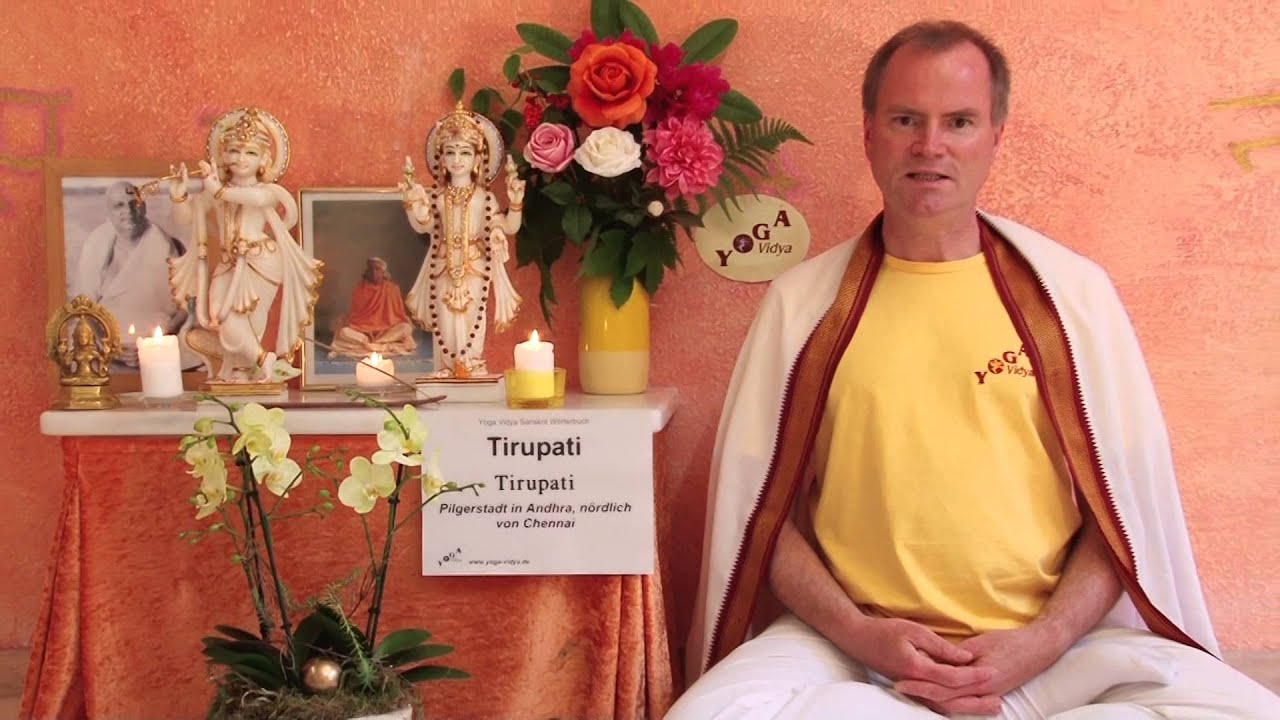 Tirupati - Pilgerstadt - Indien Wörterbuch