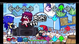 FNF Funkin' Unleashed (ONESHOT): Soft Serve (Vs Sonic The Hedgehog) screenshot 5