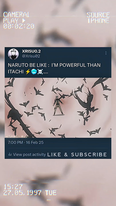 Itachi eye Really 😂