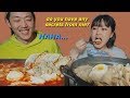 👧🏻👦🏻SPICY RICE CAKES( ft. Fried Things)+ HOT FISHCAKE SOUP!!! Mukbang!