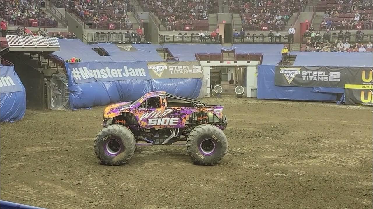 Monster Jam Columbus ohio 2022 Wild Side winning freestyle YouTube