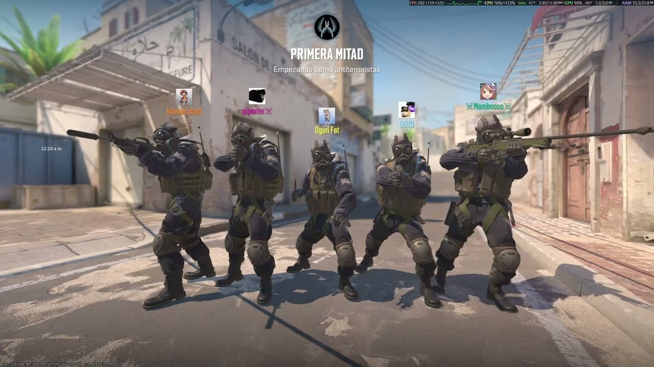 Keke eligió la ruta pacifica 😎(c/zaru-waren-pipe-cuyo) - Counter strike 2