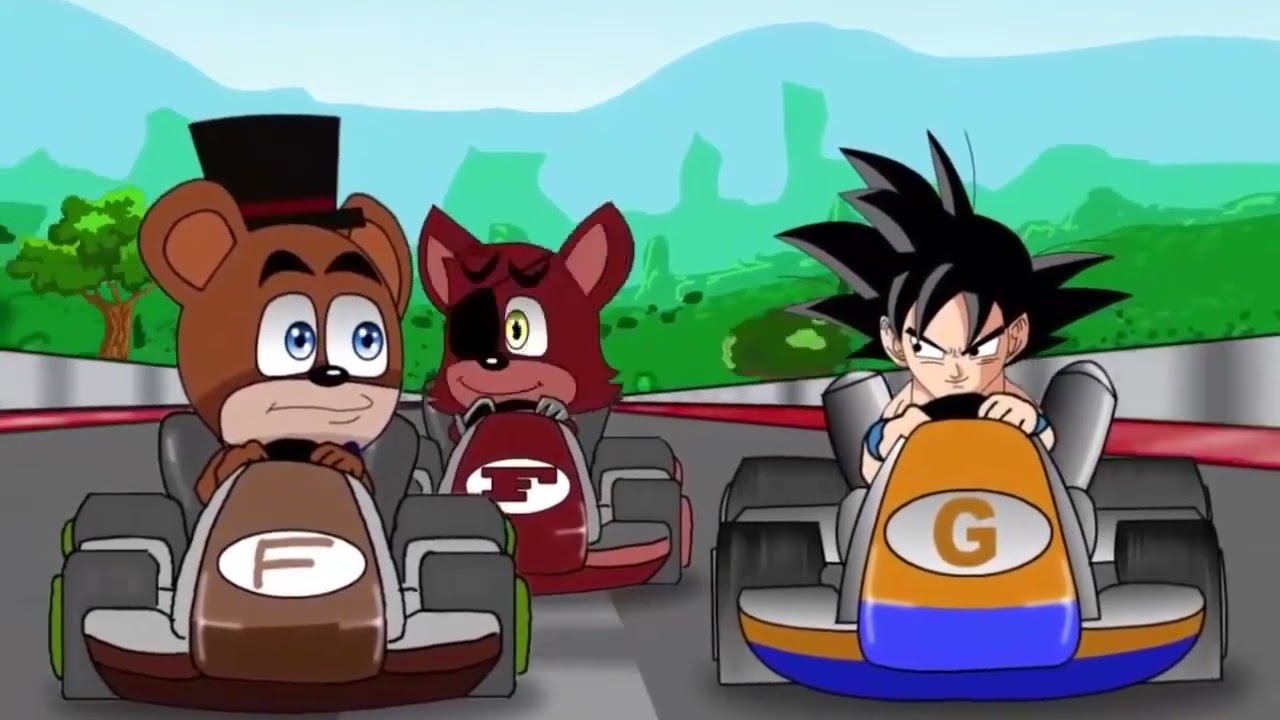 [3LAMESTUDIO Reupload] Freddy Kart ep.6(Freddy meets Goku)