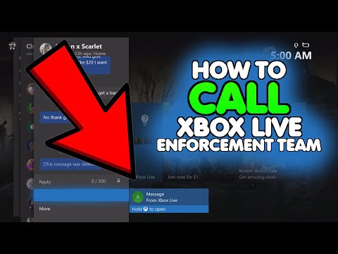 How to CALL XBOX LIVE ENFORCEMENT TEAM (I have their number)