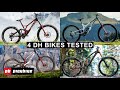 4 DH Bikes Tested | Demo vs Sender vs Supreme vs Two15