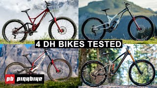 4 DH Bikes Tested | Demo vs Sender vs Supreme vs Two15 screenshot 2