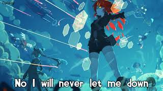 「Nightcore」→ Let Me Down