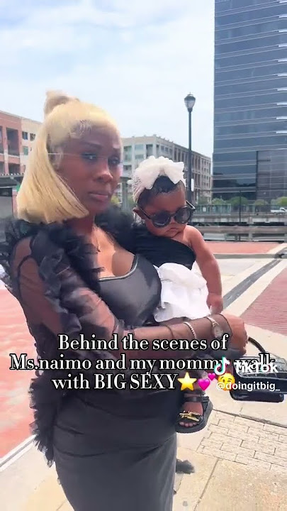 Me and auntie Naomi Walked with big sexy