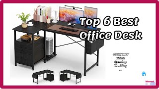 ✔️💻TOP 6 Best Office Desk for computer study working gaming writing to buy on amazon 2024 by bluwmai 45 views 3 weeks ago 8 minutes, 8 seconds