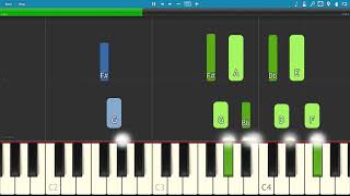 Miniatura del video "Kanye West - Violent Crimes - Piano Tutorial"