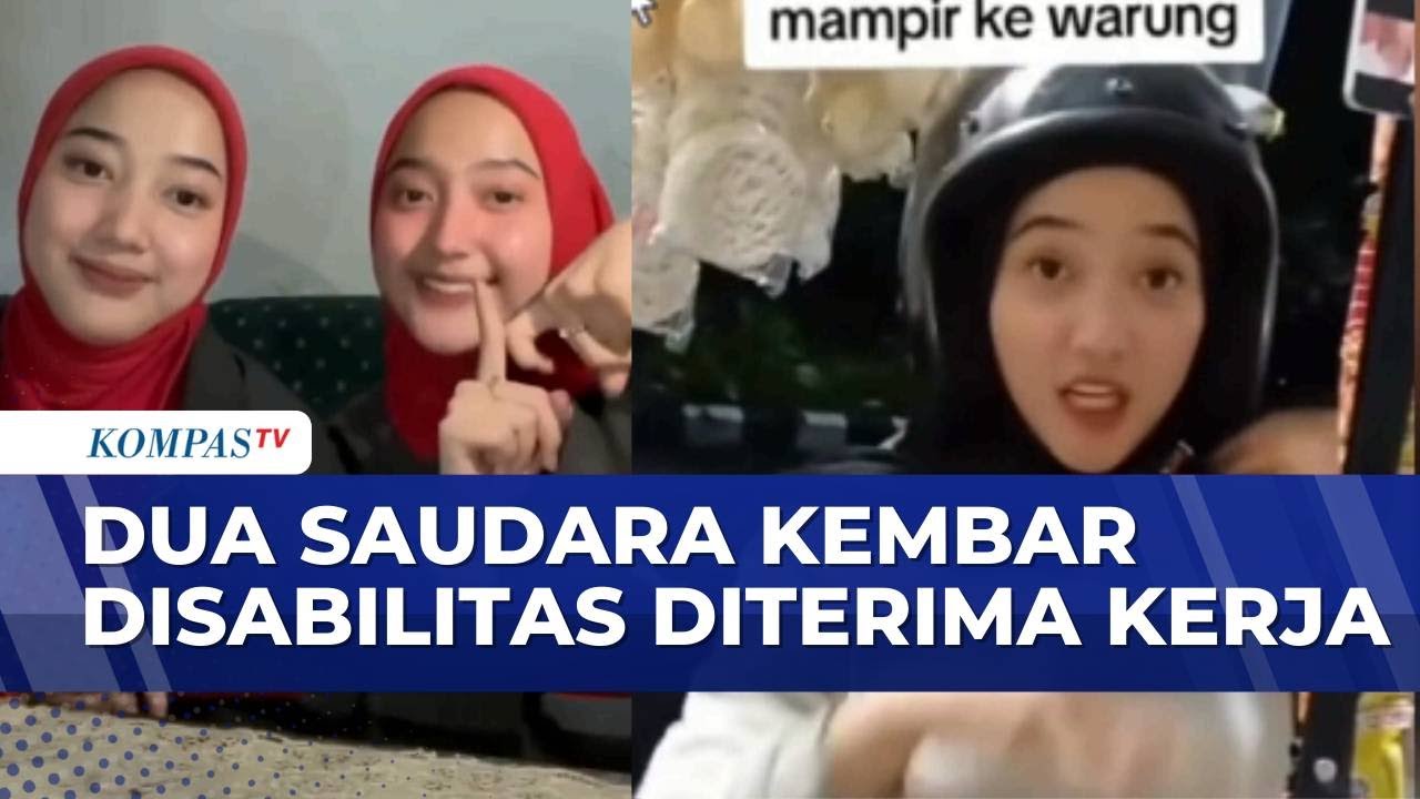 Kisah Dua Saudara Kembar Disabilitas Diterima Kerja di Bandung | BERITA UTAMA