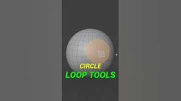 Make perfect Circle Selection in Blender | Circle Loop Tools