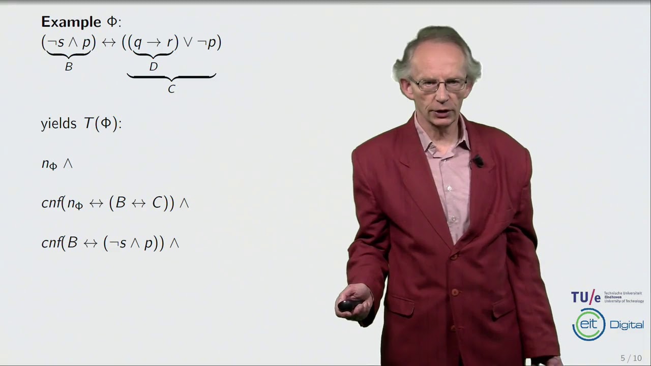 The Tseitin transfomation - Automated Reasoning: satisfiability - YouTube