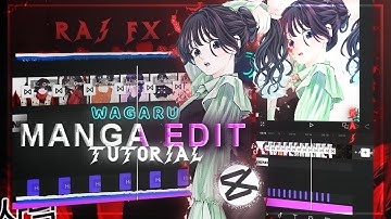 How to Make Smooth Zoom in Zoom out Manga Tutorial | CapCut Trending Tutorial | Espresso song