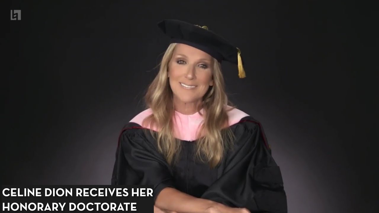 Celine receives her Honorary Doctorate from Berklee College of Music
