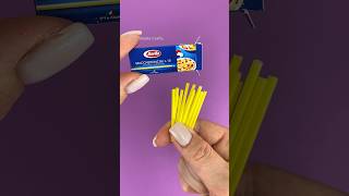 How to make miniature Barilla Pasta #asmr #diy #craft