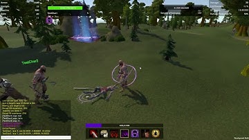 RPG Game MMO-like Multiplayer Demo (Unity, C#)