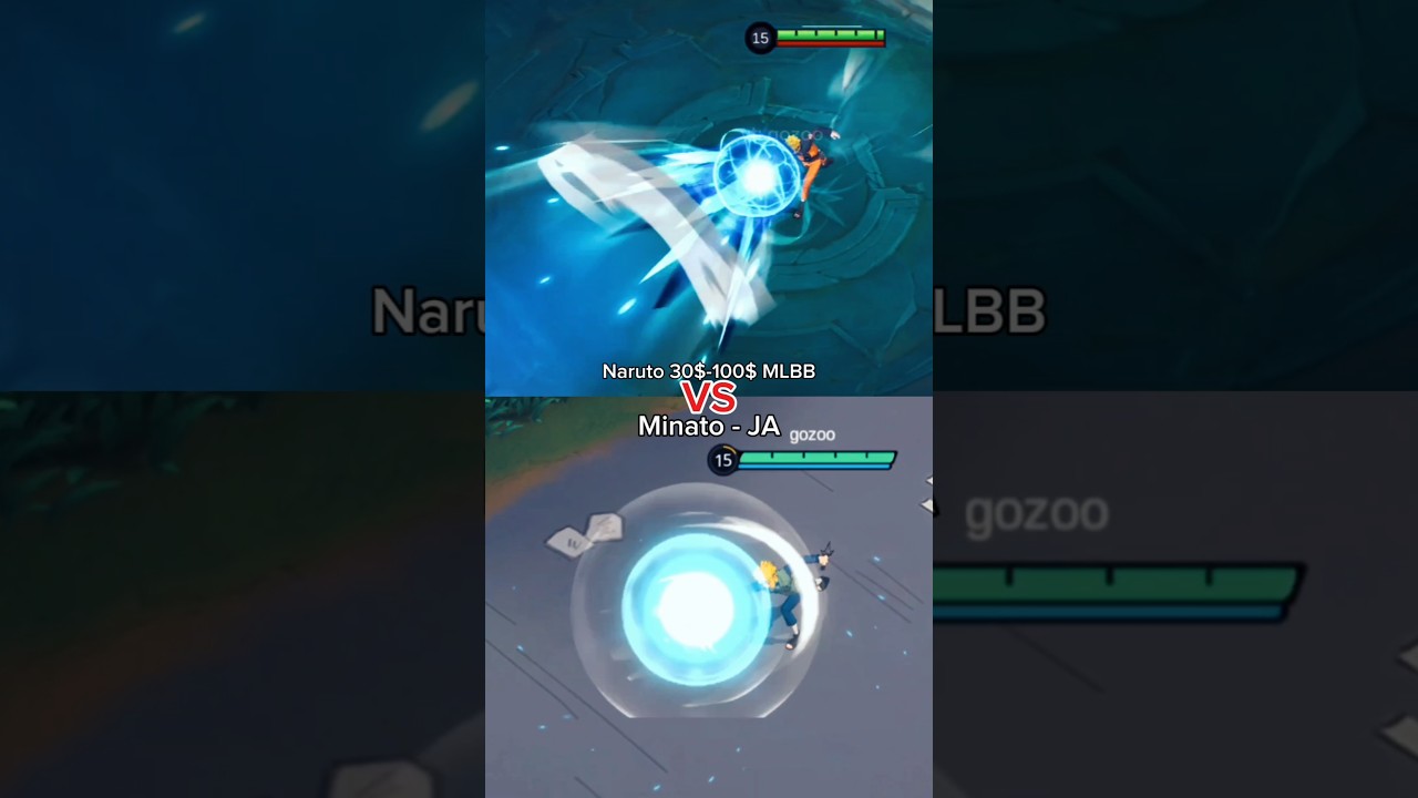 Naruto mlbb vs Minato Jump Assemble 