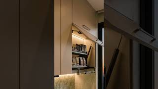 Custom Kitchen Storage for Small Spaces #shorts