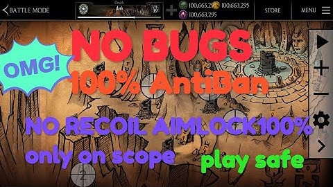 12 OCT ASSETS 100% AIMLOCK+NORECOIL ON SCOPE WITHOUT SCOPE 60% AIMLOCK