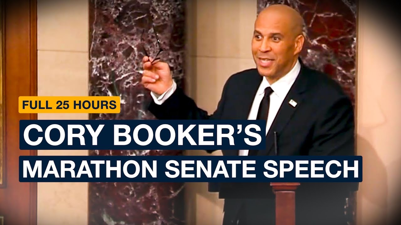 Cory Booker Filibuster Fights for American Democracy