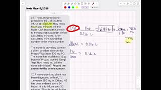 Dimensional Analysis Nursing Practice