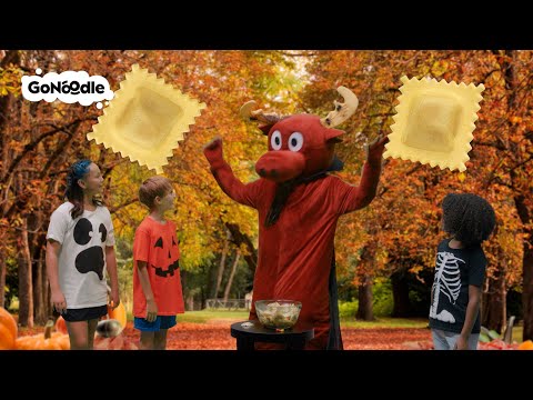 Moose Fabio and Friends: Trick… or Treat? | Halloween Songs for Kids | Sing Along | GoNoodle
