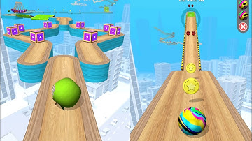 going balls new map, gameplay walkthrough all,levels android ios(level#66)