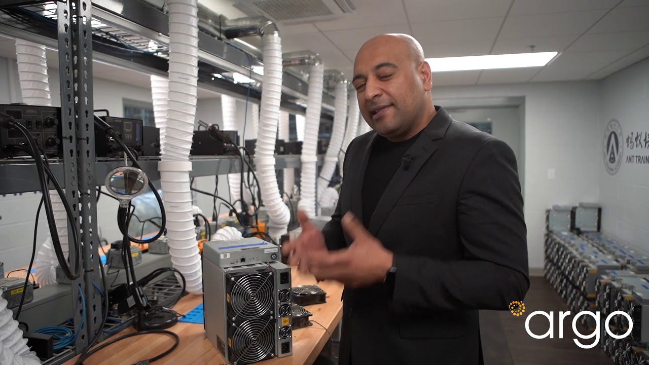 Parts of a Bitcoin Mining Rig with CTO Perry Hothi