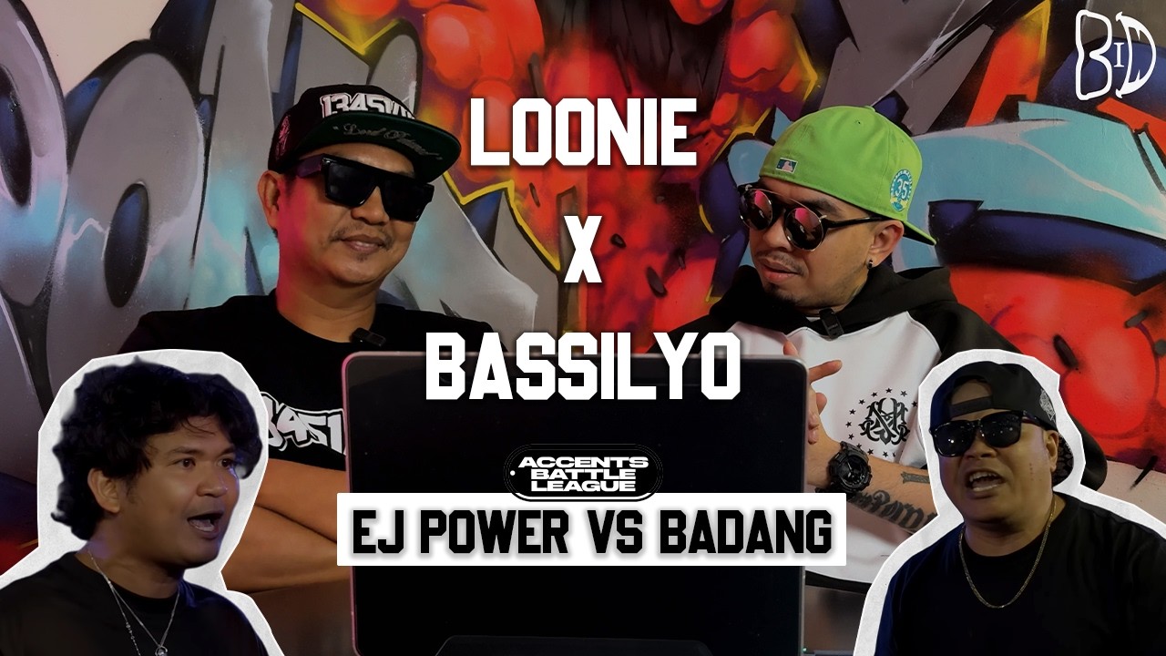 LOONIE × BASSILYO | BREAK IT DOWN: Rap Battle Review E380 | EJ POWER VS BADANG