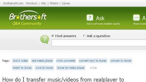 How-To Copy From Real Player To Itunes