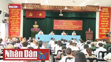 Hội nghị tiếp xúc cử tri Đơn vị bầu cử số 10, TP Hồ Chí Minh