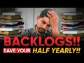 Backlogs! 😱 Score 95% in Your Half Yearly Exams 🔥 | Class 10th Must Watch | @DigrajSinghRajput214