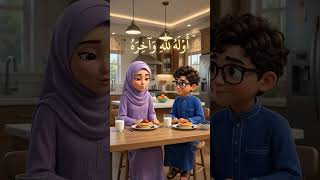 What to Say If You Forget Bismillah Before Eating 🍽️ | Kids Islamic Lesson with Ayla & Yusuf🔮