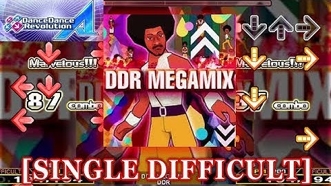 【DDR A (2018)】 DDR MEGAMIX [SINGLE DIFFICULT] 譜面確認＋クラップ
