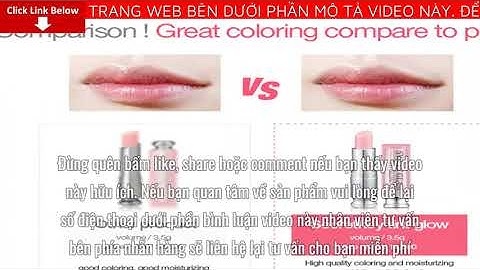 Son sweet glam tint glow giá bao nhiêu