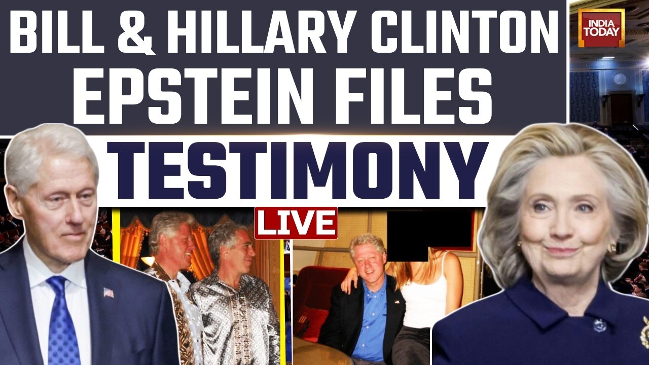 LIVE: Hillary Clinton Epstein Files House Oversight Committee Testimony | Bill Clinton | US News