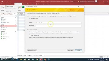 10  Import & Export Options in Microsoft Access