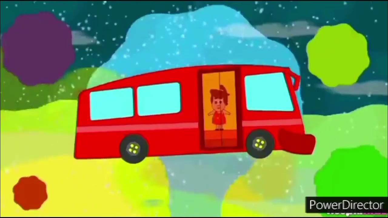 hooplakidz wheels on the bus red bus but it keeps saying round YouTube