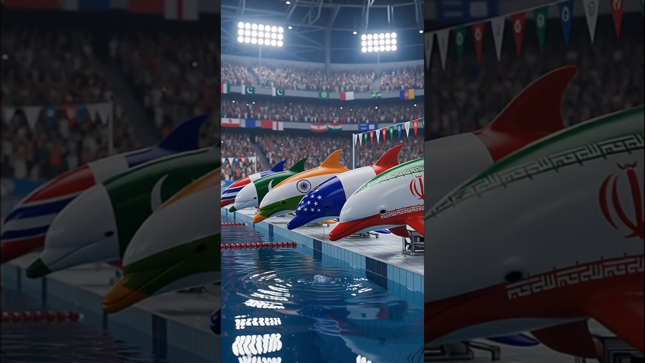 The India vs Pakistan Dolphin Race