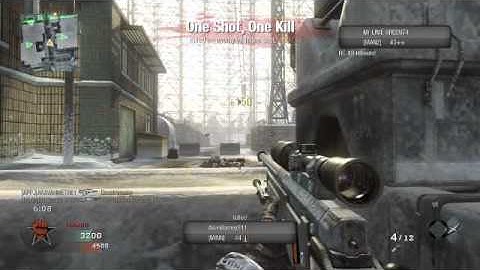 Black Ops Quick Scope Montage (Post-Patch) - L96A1