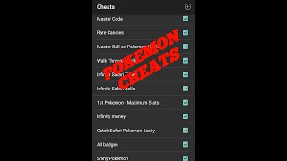 Pokemon Leaf Green (Cheats)