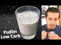 Doce Low Carb MAIS FÁCIL DO MUNDO: Pudim de Chia | Batata Assando